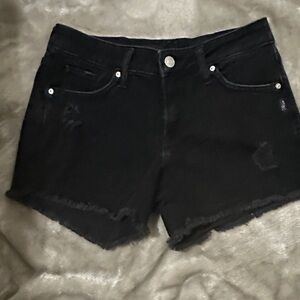 Silver Jeans Black  Boyfriend Jean Shorts
